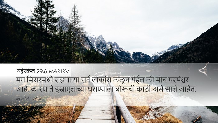यहेज्केल 29:6 MARIRV Bible Verse Image