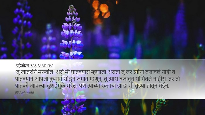 यहेज्केल 3:18 MARIRV Bible Verse Image