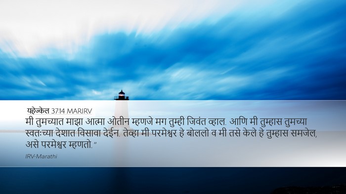 यहेज्केल 37:14 MARIRV Bible Verse Image
