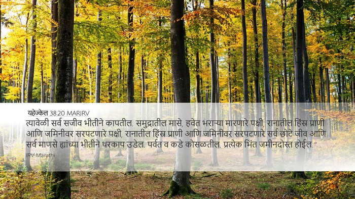 यहेज्केल 38:20 MARIRV Bible Verse Image