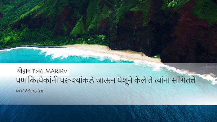 योहान 11:46 MARIRV Bible Verse Image