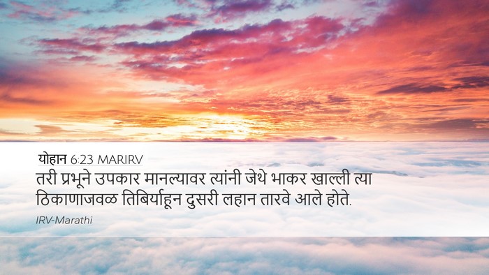 योहान 6:23 MARIRV Bible Verse Image