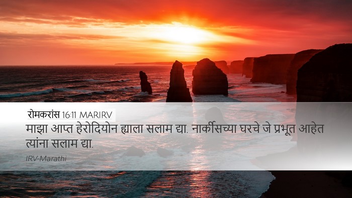 रोमकरांस 16:11 MARIRV Bible Verse Image
