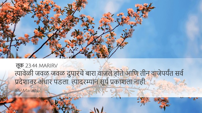 लूक 23:44 MARIRV Bible Verse Image