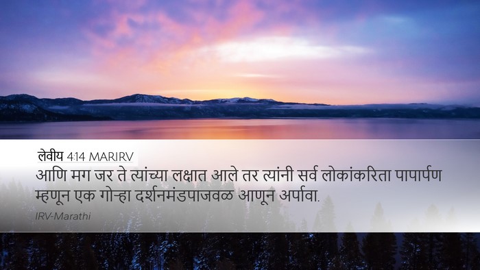लेवीय 4:14 MARIRV Bible Verse Image
