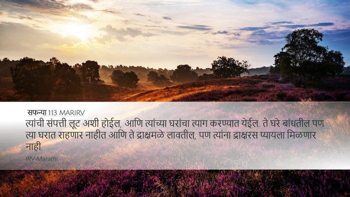 सफन्या 1:13 MARIRV Bible Verse Image