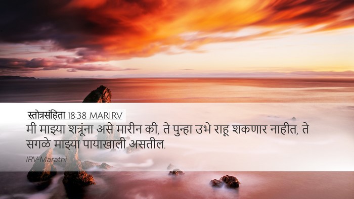 स्तोत्रसंहिता 18:38 MARIRV Desktop Wallpaper - मी माझ्या - Desktop Bible Verse Wallpaper