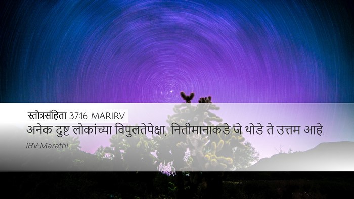 स्तोत्रसंहिता 37:16 MARIRV Bible Verse Image