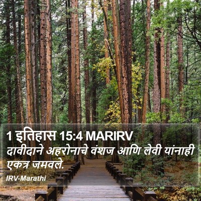 1 इतिहास 15:4 MARIRV Bible Verse Image