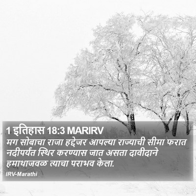 1 इतिहास 18:3 MARIRV Bible Verse Image