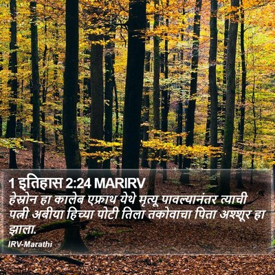 1 इतिहास 2:24 MARIRV Bible Verse Image
