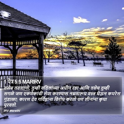 1 पेत्र 5:5 MARIRV Bible Verse Image