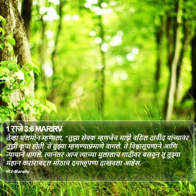 1 राजे 3:6 MARIRV Bible Verse Image