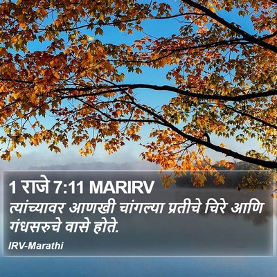 1 राजे 7:11 MARIRV Bible Verse Image