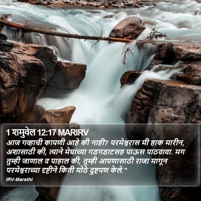 1 शमुवेल 12:17 MARIRV Bible Verse Image