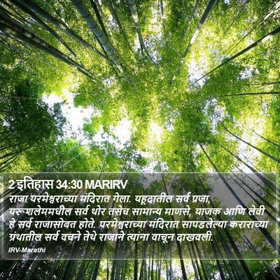 2 इतिहास 34:30 MARIRV Bible Verse Image