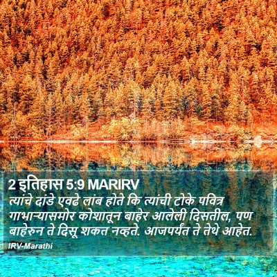 2 इतिहास 5:9 MARIRV Bible Verse Image