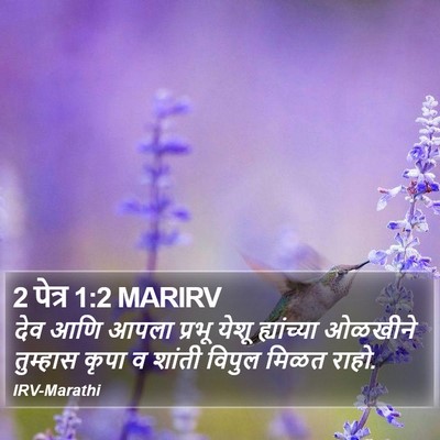 2 पेत्र 1:2 MARIRV Bible Verse Image