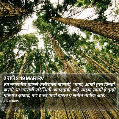 2 राजे 2:19 MARIRV Bible Verse Image