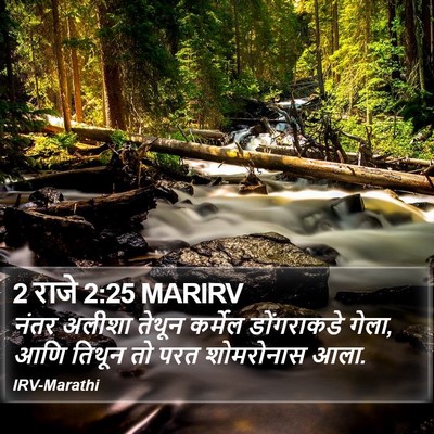 2 राजे 2:25 MARIRV Bible Verse Image