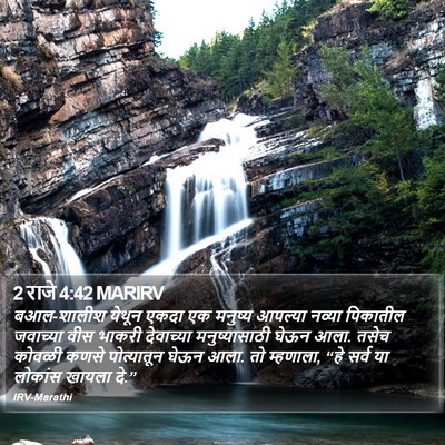 2 राजे 4:42 MARIRV Bible Verse Image
