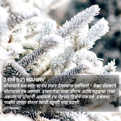 2 राजे 9:21 MARIRV Bible Verse Image