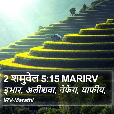 2 शमुवेल 5:15 MARIRV Bible Verse Image