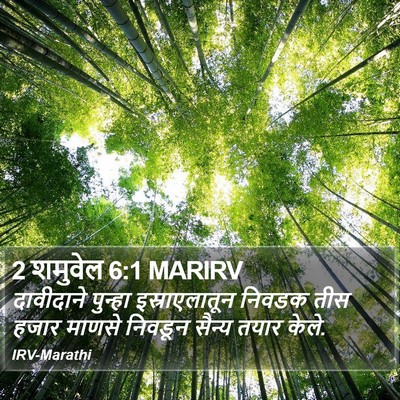 2 शमुवेल 6:1 MARIRV Bible Verse Image