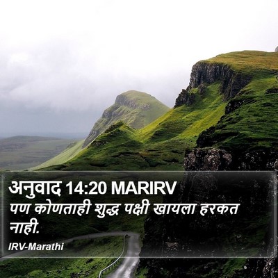 अनुवाद 14:20 MARIRV Bible Verse Image