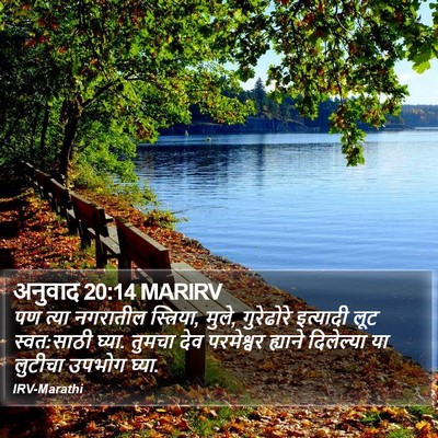 अनुवाद 20:14 MARIRV Bible Verse Image