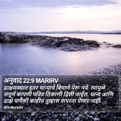अनुवाद 22:9 MARIRV Bible Verse Image