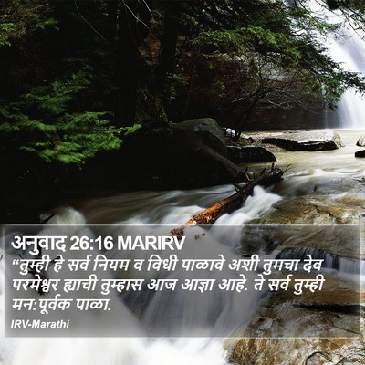 अनुवाद 26:16 MARIRV Bible Verse Image