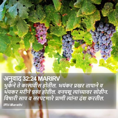 अनुवाद 32:24 MARIRV Bible Verse Image