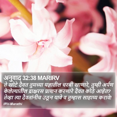 अनुवाद 32:38 MARIRV Bible Verse Image