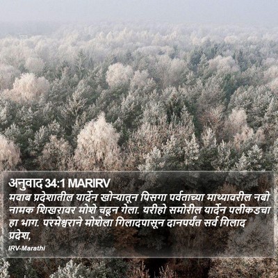 अनुवाद 34:1 MARIRV Bible Verse Image