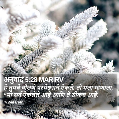 अनुवाद 5:28 MARIRV Bible Verse Image