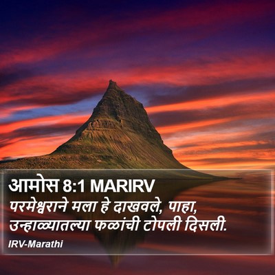 आमोस 8:1 MARIRV Bible Verse Image