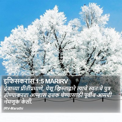 इफिसकरांस 1:5 MARIRV Bible Verse Image