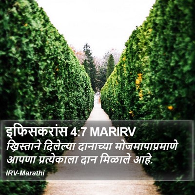 इफिसकरांस 4:7 MARIRV Bible Verse Image