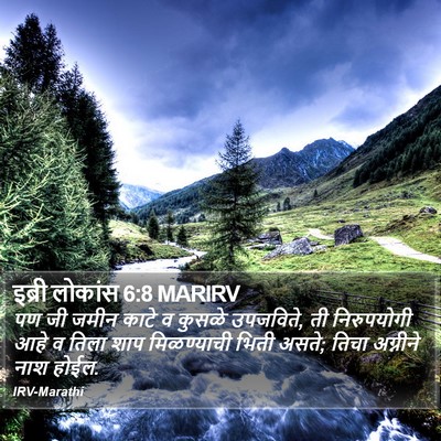 इब्री लोकांस 6:8 MARIRV Bible Verse Image