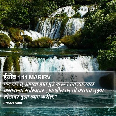 ईयोब 1:11 MARIRV Bible Verse Image