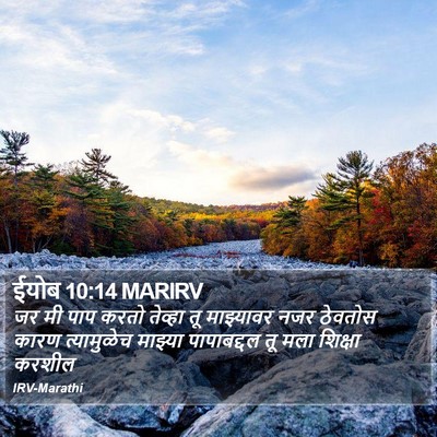 ईयोब 10:14 MARIRV Bible Verse Image