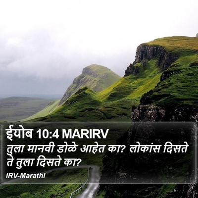 ईयोब 10:4 MARIRV Bible Verse Image