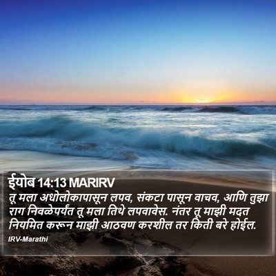 ईयोब 14:13 MARIRV Bible Verse Image