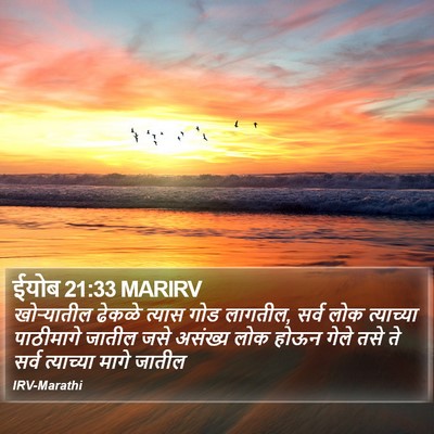 ईयोब 21:33 MARIRV Bible Verse Image