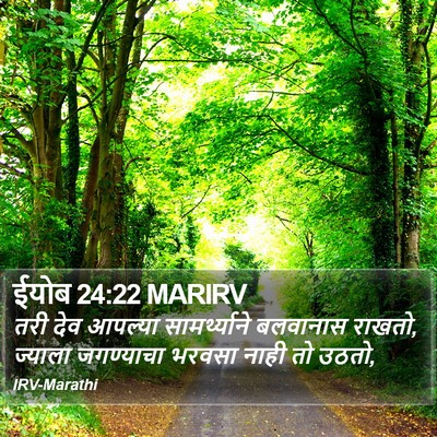 ईयोब 24:22 MARIRV Bible Verse Image
