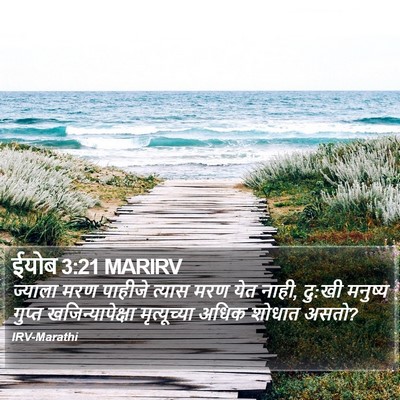 ईयोब 3:21 MARIRV Bible Verse Image