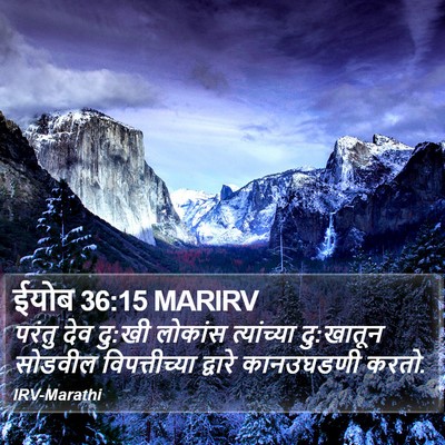 ईयोब 36:15 MARIRV Bible Verse Image