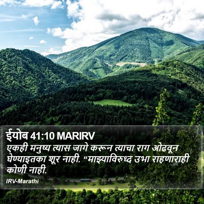ईयोब 41:10 MARIRV Bible Verse Image