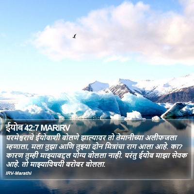 ईयोब 42:7 MARIRV Bible Verse Image
